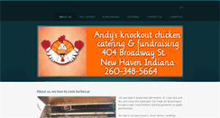 Desktop Screenshot of andyskochicken.com